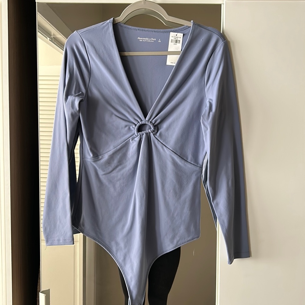 Abercrombie blue bodysuit